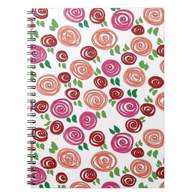 Cuaderno Rosas de ensueño (Frente)