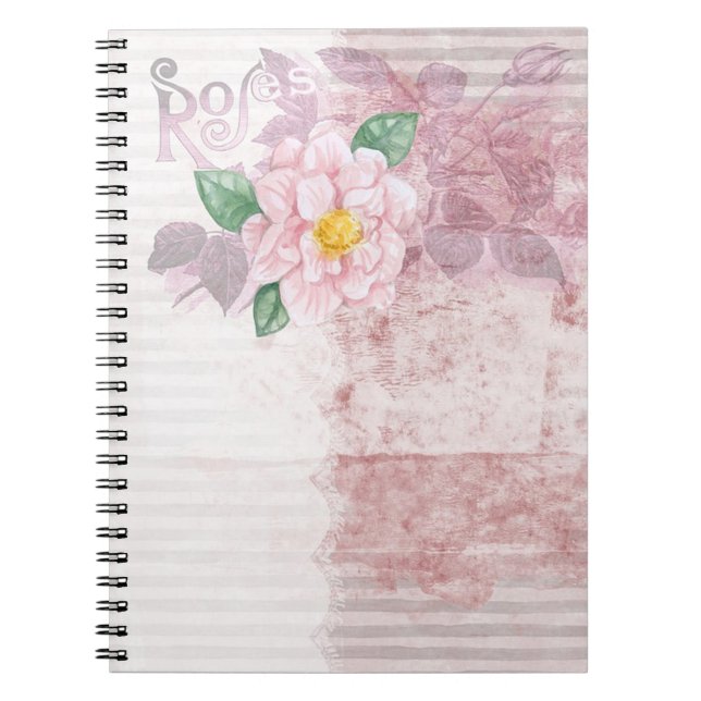 Cuaderno Rosas de época (Frente)
