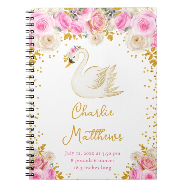 Cuaderno Rosas de Oro y Rosa de los Cisne (Frente)