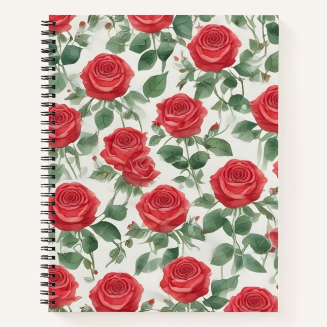 Cuaderno Rosas de Pasión (Anverso)
