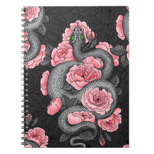 Cuaderno Rosas de serpientes y melocotones