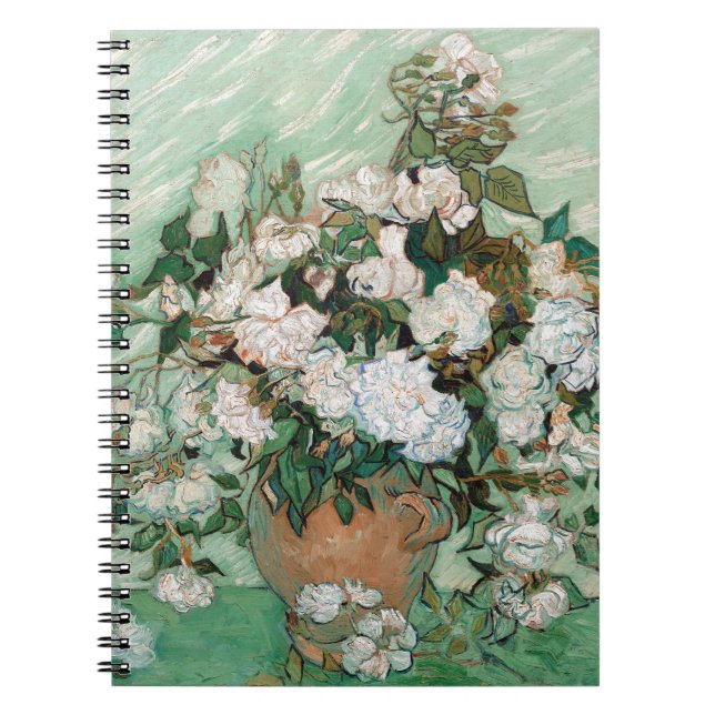Cuaderno Rosas de Vincent van Gogh el |, 1890 (Frente)
