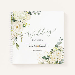 Cuaderno Rosas DE WATERCOLOR CREAMY ALABASTER PLANIFICADORE