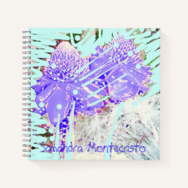 Cuaderno Rosas del Agua Azul Mágico