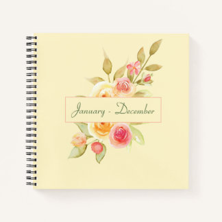 Cuaderno Rosas del Watercolor Cottage Garden