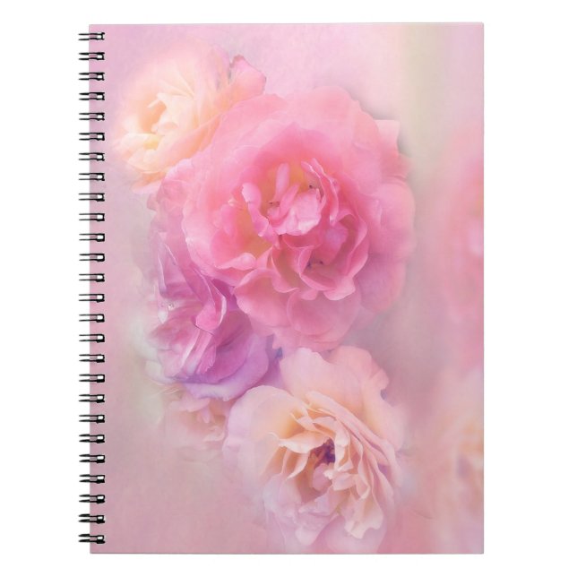 Cuaderno Rosas Dreamy Pastel (Frente)