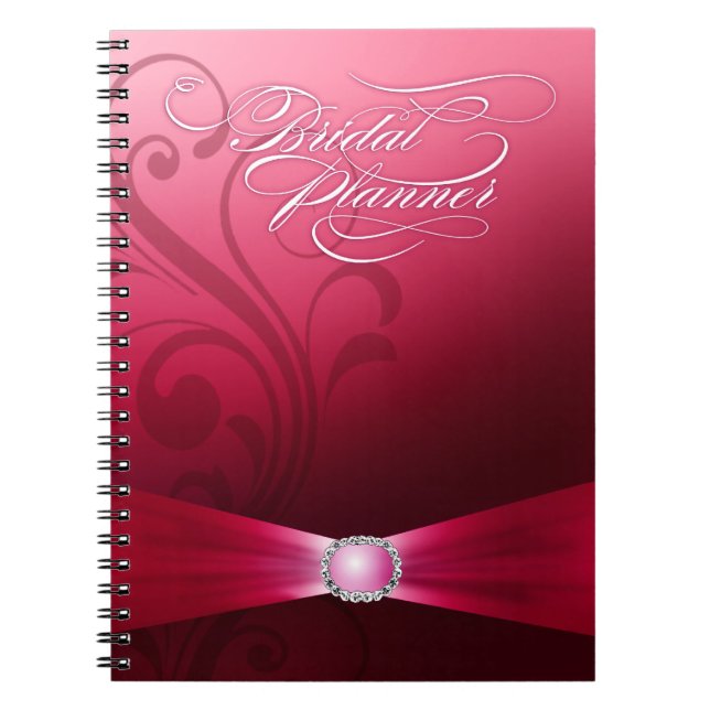 Cuaderno Rosas fuertes hermosas del planificador el | de la (Frente)