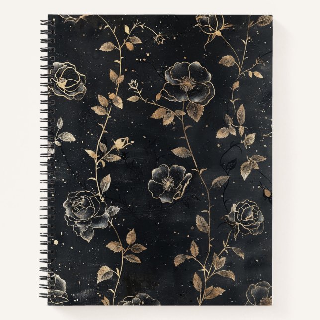 Cuaderno Rosas góticos (Anverso)