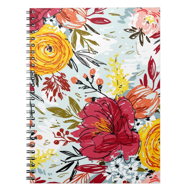 Cuaderno Rosas Hermosas (Frente)