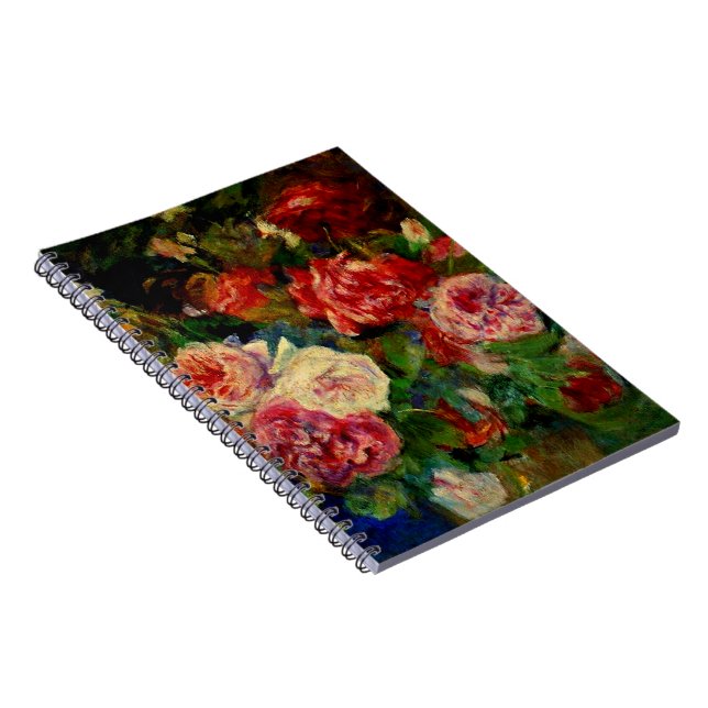 Cuaderno Rosas, la famosa pintura de Renoir, (Lado Derecho)