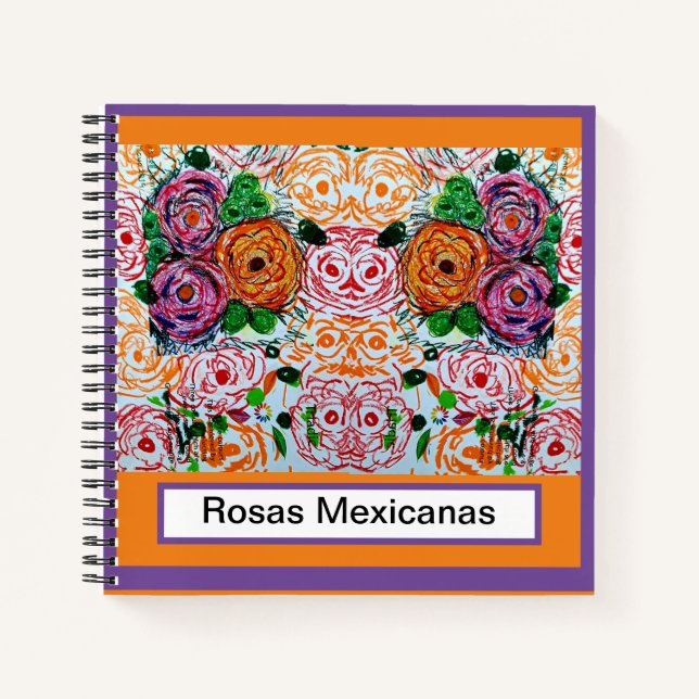 Cuaderno Rosas Mexicanas (Anverso)