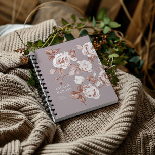 Cuaderno Rosas Modernas Monograma Botánico