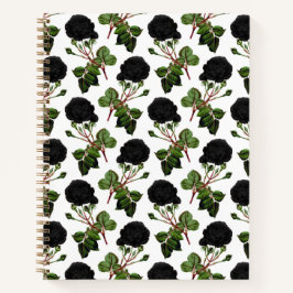Cuaderno Rosas negros