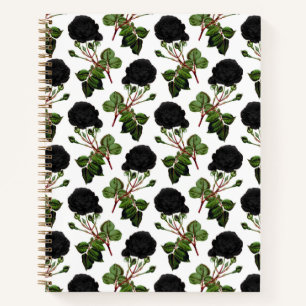 Cuaderno Rosas negros