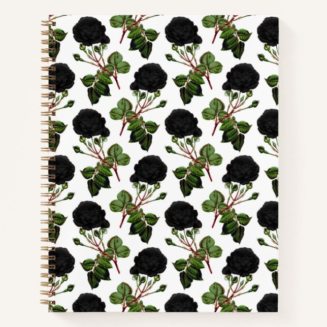 Cuaderno Rosas negros (Anverso)