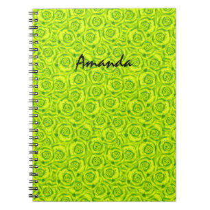 Cuaderno Rosas, neón