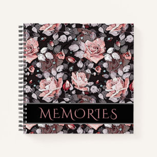 Cuaderno Rosas pintados