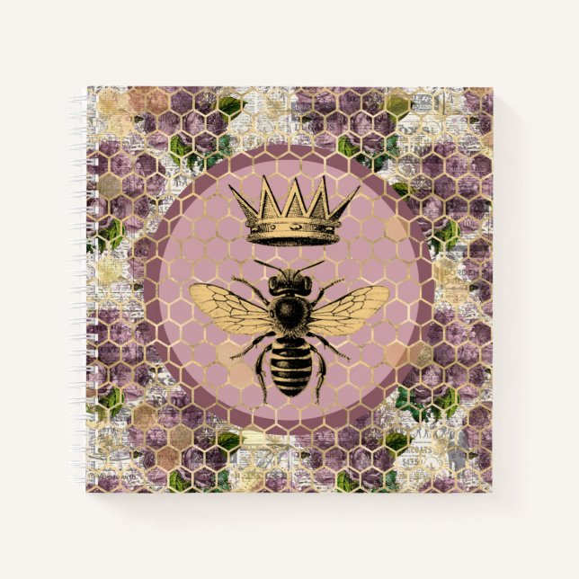Cuaderno Rosas Queen Bee & Mystic (Anverso)