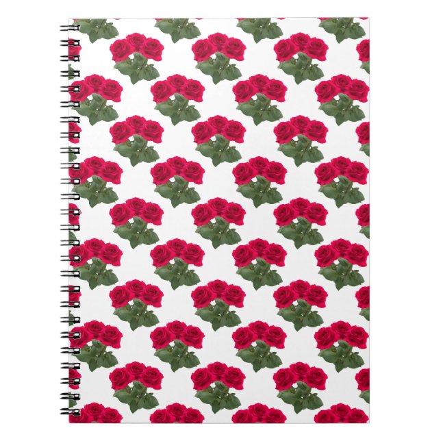 Cuaderno Rosas rojas (Frente)