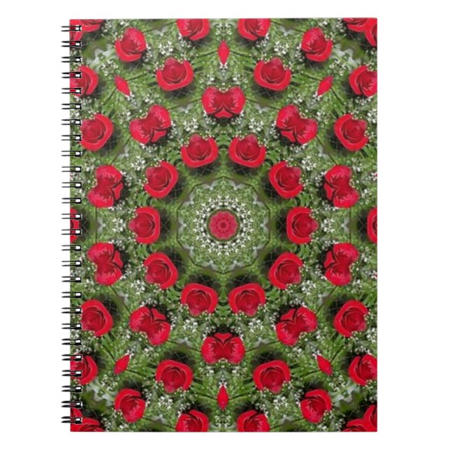 Cuaderno Rosas rojas (Frente)