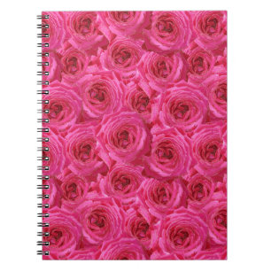 Cuaderno Rosas rojas, flores, rojo, amor