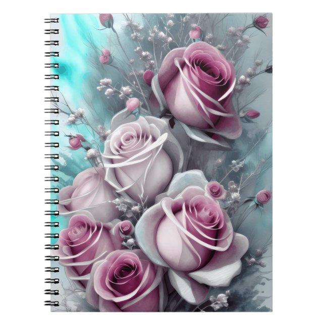 Cuaderno Rosas rosadas (Frente)