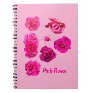 Cuaderno Rosas rosadas