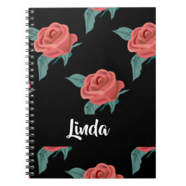 Cuaderno Rosas rosas rosas negras