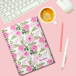 Cuaderno Rosas rosas rosas personalizadas