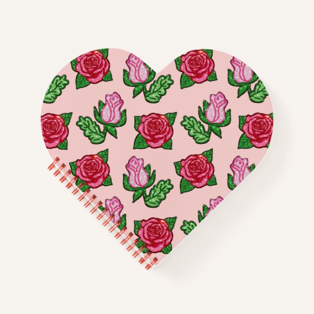 Cuaderno Rosas secuenciales ilustrados (Anverso)