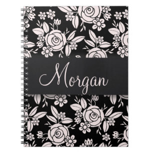 Cuaderno Rosas suaves de color rosa
