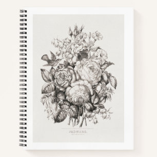 Cuaderno Rosas y campanillas (1870) arte cromolitografía. f