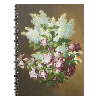 Cuaderno Rosas y Lilacs