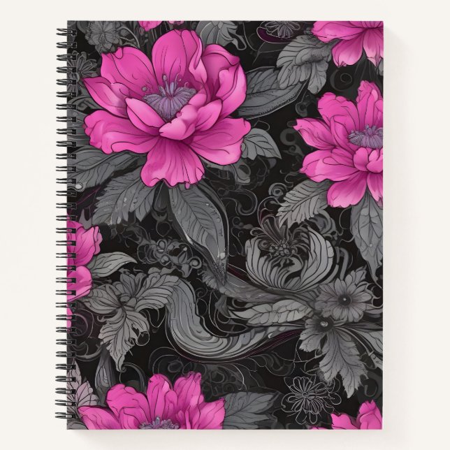 Cuaderno Rose & Black (Anverso)