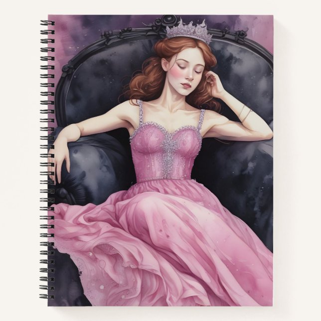 Cuaderno Rose Endormie (Anverso)