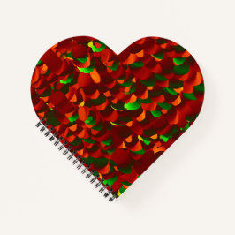 Cuaderno  Rosenblätter abstrakt