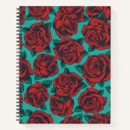 Cuaderno Roses rojos