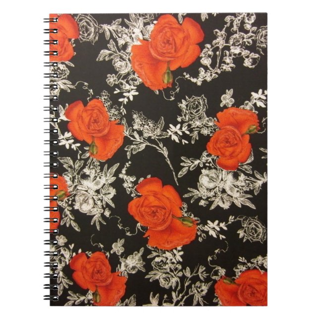 Cuaderno Roses rojos (Frente)