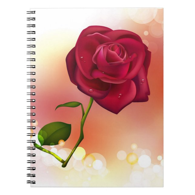 Cuaderno Roses rojos (Frente)