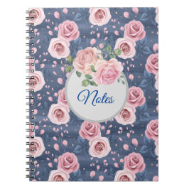 Cuaderno Roses rosadas del jardín
