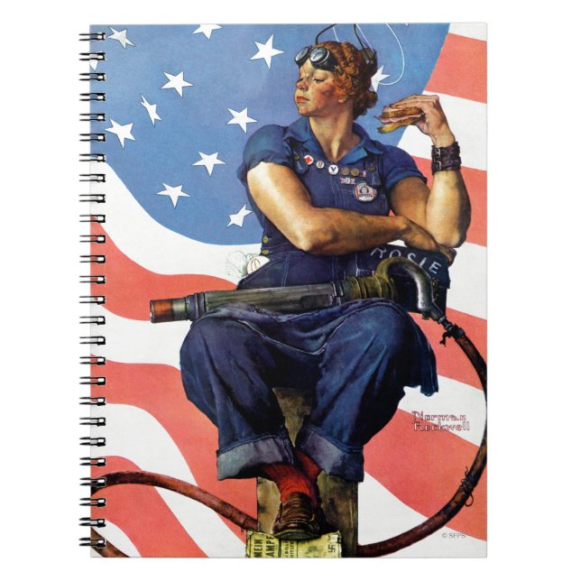 Cuaderno "Rosie el remachador " (Frente)
