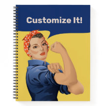 Rosie the Riveter Notebook