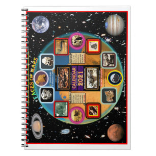 Cuaderno rostros de marte