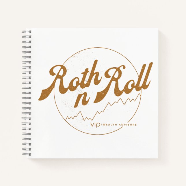 Cuaderno Roth n Roll Finance Humor Notebook (Anverso)