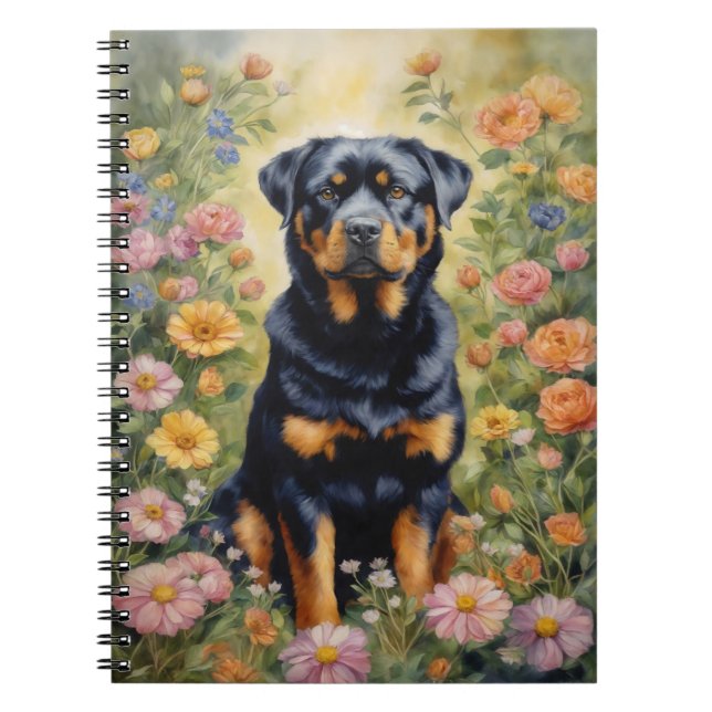 Cuaderno Rottweiler (Frente)