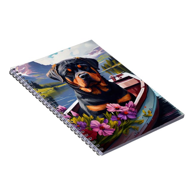 Cuaderno Rottweiler sobre un pádel: una aventura escénica (Lado Derecho)