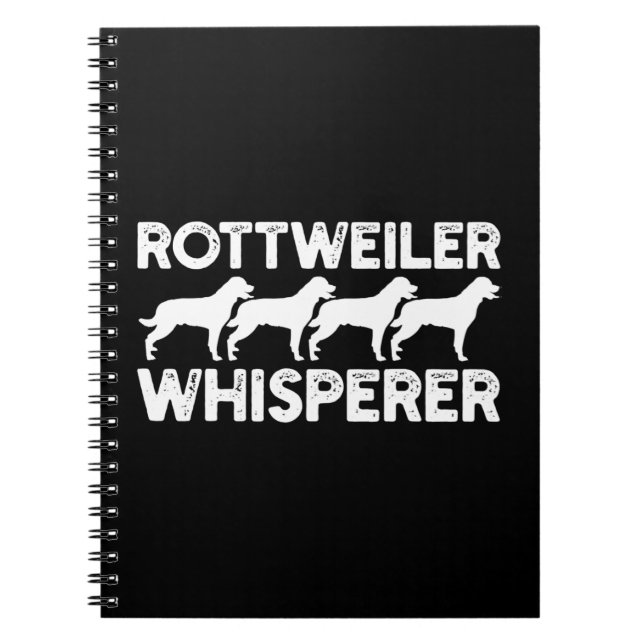 Cuaderno Rottweiler T-Shirt (Frente)
