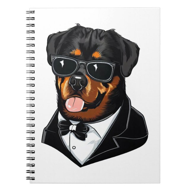 Cuaderno Rottweiler The Bodyguard (Frente)