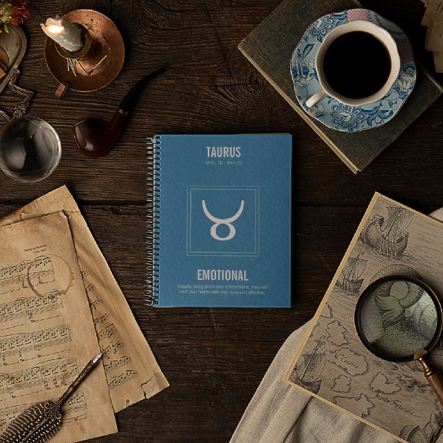 Cuaderno Rótulo Astrología de Taurus (Subido por el creador)