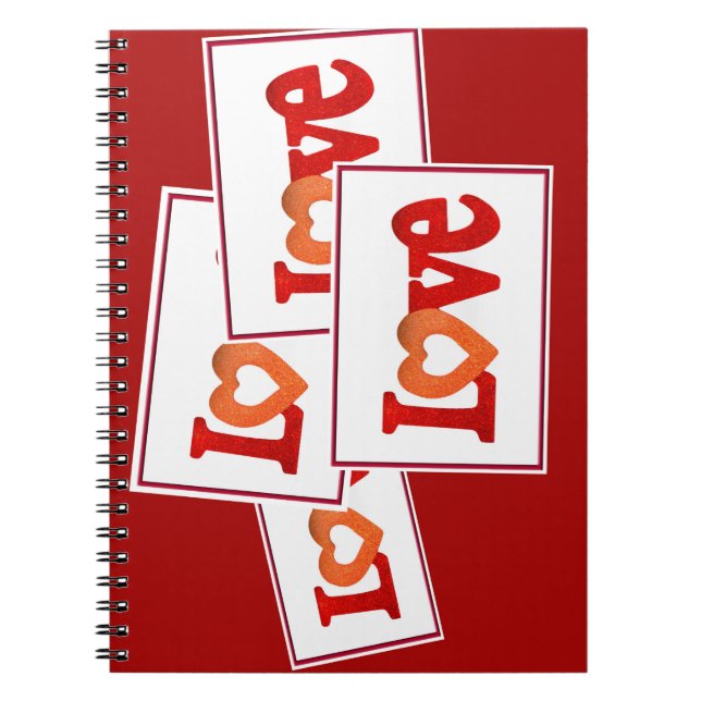 Cuaderno Rótulo de amor (Frente)